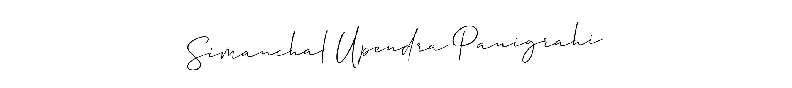 Here are the top 10 professional signature styles for the name Simanchal Upendra Panigrahi. These are the best autograph styles you can use for your name. Simanchal Upendra Panigrahi signature style 2 images and pictures png