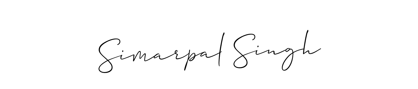 Make a beautiful signature design for name Simarpal Singh. Use this online signature maker to create a handwritten signature for free. Simarpal Singh signature style 2 images and pictures png