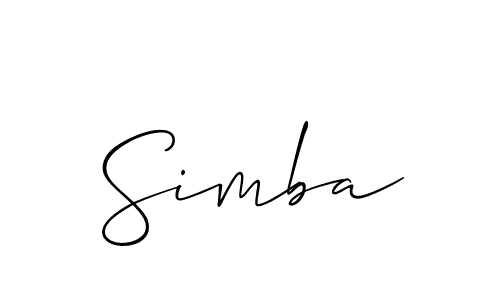 How to Draw Simba signature style? Allison_Script is a latest design signature styles for name Simba. Simba signature style 2 images and pictures png