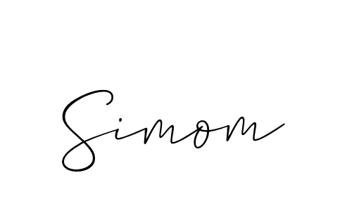 Once you've used our free online signature maker to create your best signature Allison_Script style, it's time to enjoy all of the benefits that Simom name signing documents. Simom signature style 2 images and pictures png