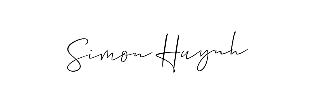 The best way (Allison_Script) to make a short signature is to pick only two or three words in your name. The name Simon Huynh include a total of six letters. For converting this name. Simon Huynh signature style 2 images and pictures png