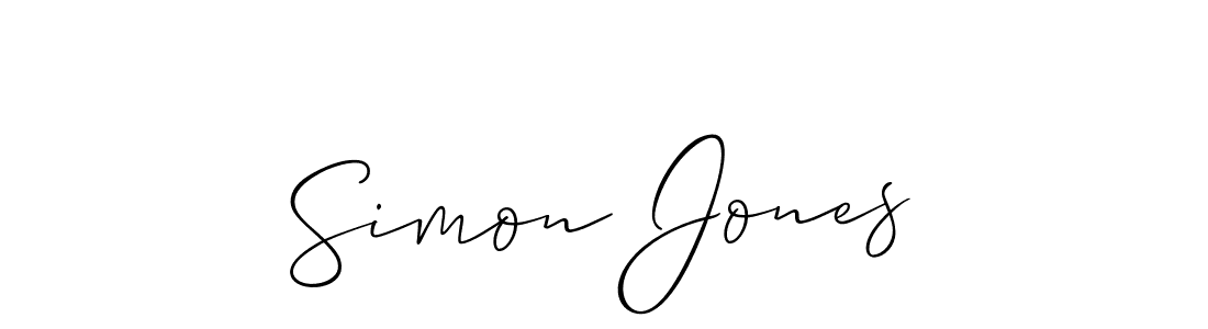 Once you've used our free online signature maker to create your best signature Allison_Script style, it's time to enjoy all of the benefits that Simon Jones name signing documents. Simon Jones signature style 2 images and pictures png