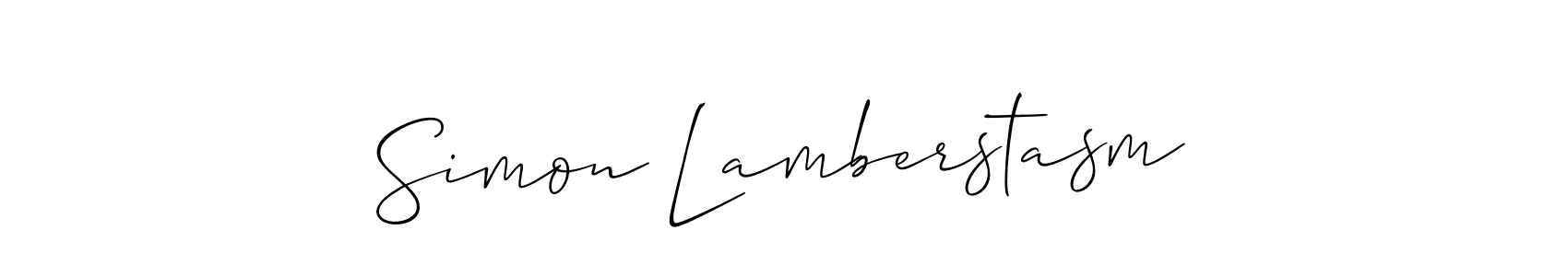 See photos of Simon Lamberstasm official signature by Spectra . Check more albums & portfolios. Read reviews & check more about Allison_Script font. Simon Lamberstasm signature style 2 images and pictures png