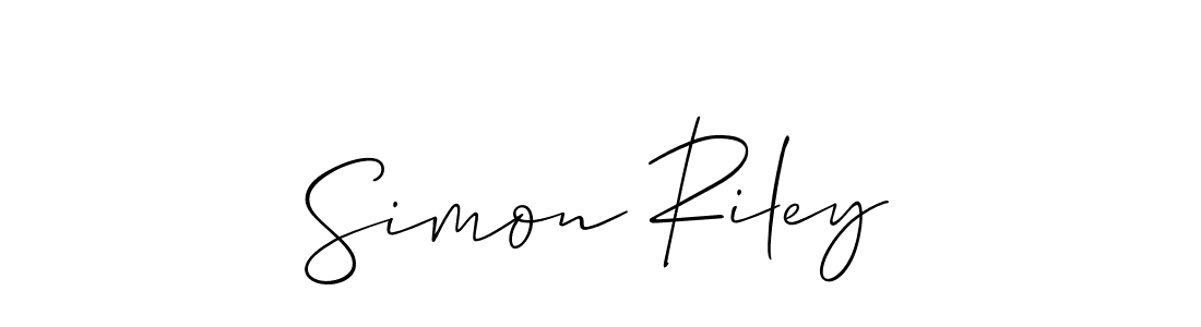 It looks lik you need a new signature style for name Simon Riley. Design unique handwritten (Allison_Script) signature with our free signature maker in just a few clicks. Simon Riley signature style 2 images and pictures png