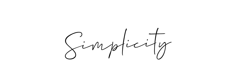 It looks lik you need a new signature style for name Simplicity. Design unique handwritten (Allison_Script) signature with our free signature maker in just a few clicks. Simplicity signature style 2 images and pictures png