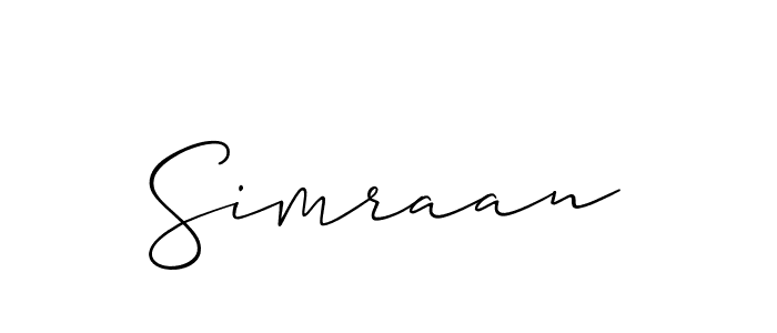 Best and Professional Signature Style for Simraan. Allison_Script Best Signature Style Collection. Simraan signature style 2 images and pictures png