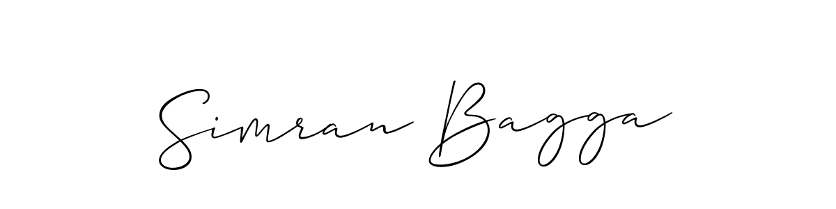 See photos of Simran Bagga official signature by Spectra . Check more albums & portfolios. Read reviews & check more about Allison_Script font. Simran Bagga signature style 2 images and pictures png