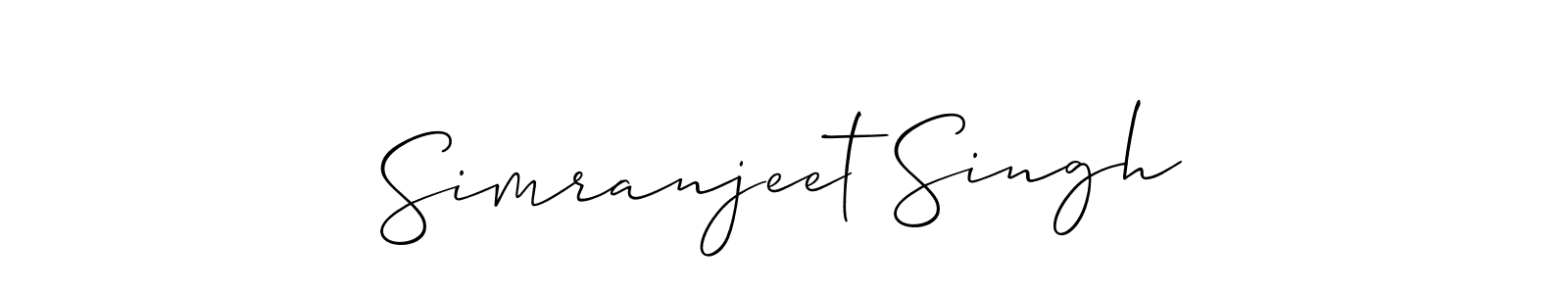 See photos of Simranjeet Singh official signature by Spectra . Check more albums & portfolios. Read reviews & check more about Allison_Script font. Simranjeet Singh signature style 2 images and pictures png