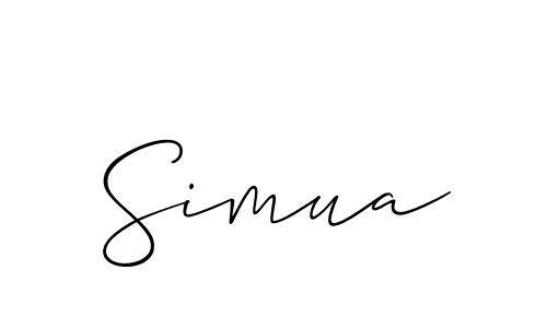 Similarly Allison_Script is the best handwritten signature design. Signature creator online .You can use it as an online autograph creator for name Simua. Simua signature style 2 images and pictures png