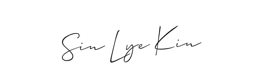 You can use this online signature creator to create a handwritten signature for the name Sin Lye Kin. This is the best online autograph maker. Sin Lye Kin signature style 2 images and pictures png