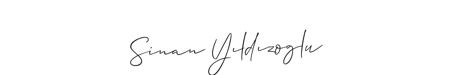 How to Draw Sinan Yıldızoglu signature style? Allison_Script is a latest design signature styles for name Sinan Yıldızoglu. Sinan Yıldızoglu signature style 2 images and pictures png