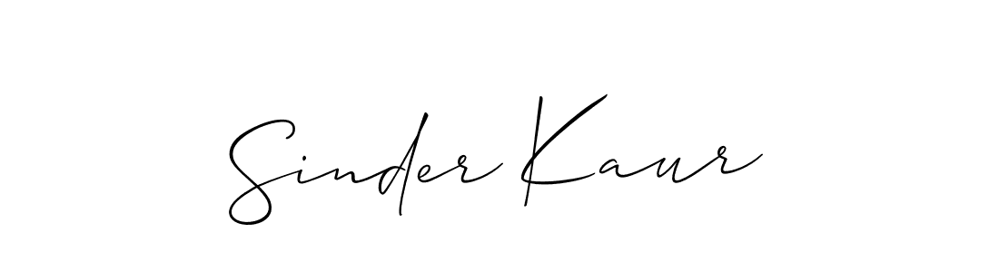 This is the best signature style for the Sinder Kaur name. Also you like these signature font (Allison_Script). Mix name signature. Sinder Kaur signature style 2 images and pictures png