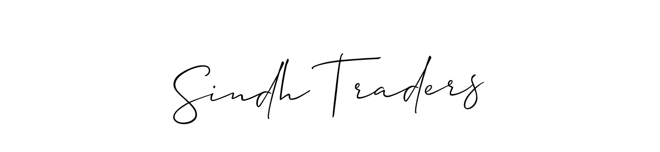 if you are searching for the best signature style for your name Sindh Traders. so please give up your signature search. here we have designed multiple signature styles  using Allison_Script. Sindh Traders signature style 2 images and pictures png