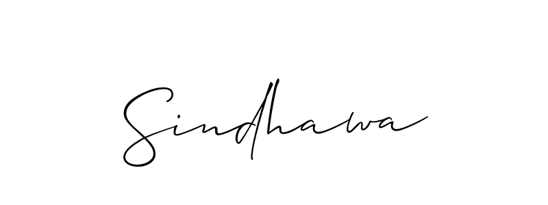 if you are searching for the best signature style for your name Sindhawa. so please give up your signature search. here we have designed multiple signature styles  using Allison_Script. Sindhawa signature style 2 images and pictures png