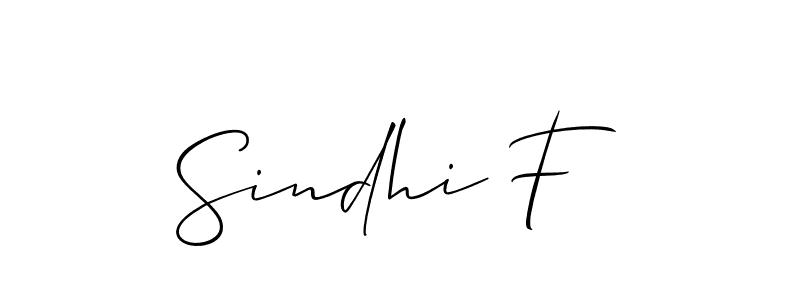 Also we have Sindhi F name is the best signature style. Create professional handwritten signature collection using Allison_Script autograph style. Sindhi F signature style 2 images and pictures png