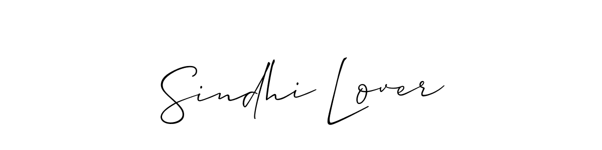Once you've used our free online signature maker to create your best signature Allison_Script style, it's time to enjoy all of the benefits that Sindhi Lover name signing documents. Sindhi Lover signature style 2 images and pictures png