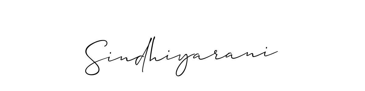 Make a beautiful signature design for name Sindhiyarani. Use this online signature maker to create a handwritten signature for free. Sindhiyarani signature style 2 images and pictures png