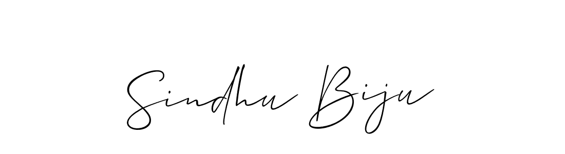How to Draw Sindhu Biju signature style? Allison_Script is a latest design signature styles for name Sindhu Biju. Sindhu Biju signature style 2 images and pictures png