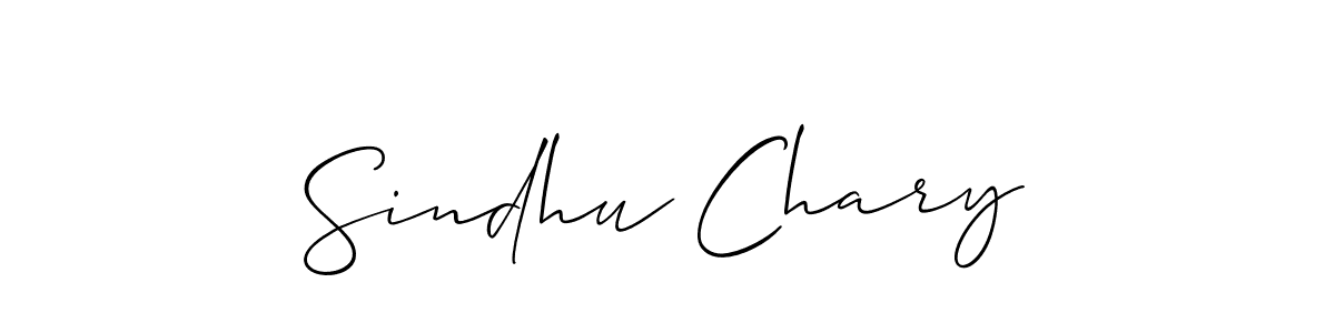 Also You can easily find your signature by using the search form. We will create Sindhu Chary name handwritten signature images for you free of cost using Allison_Script sign style. Sindhu Chary signature style 2 images and pictures png