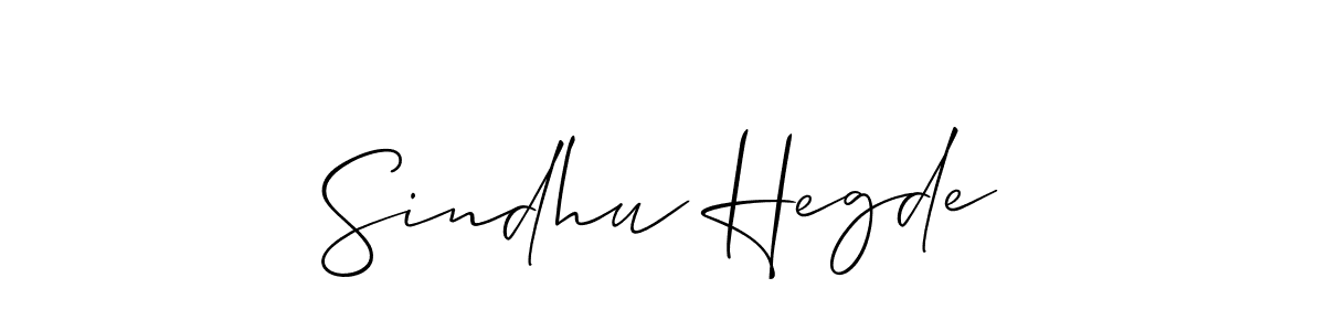 Also You can easily find your signature by using the search form. We will create Sindhu Hegde name handwritten signature images for you free of cost using Allison_Script sign style. Sindhu Hegde signature style 2 images and pictures png