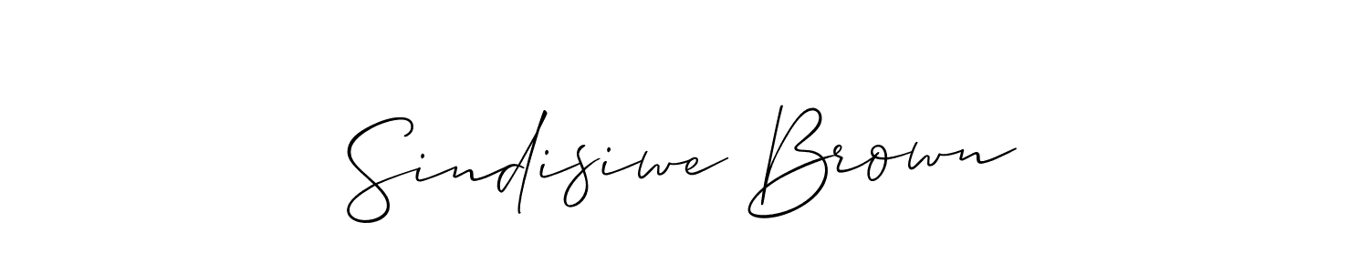 Similarly Allison_Script is the best handwritten signature design. Signature creator online .You can use it as an online autograph creator for name Sindisiwe Brown. Sindisiwe Brown signature style 2 images and pictures png