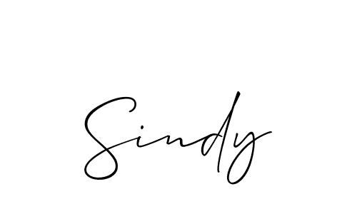 It looks lik you need a new signature style for name Sindy. Design unique handwritten (Allison_Script) signature with our free signature maker in just a few clicks. Sindy signature style 2 images and pictures png
