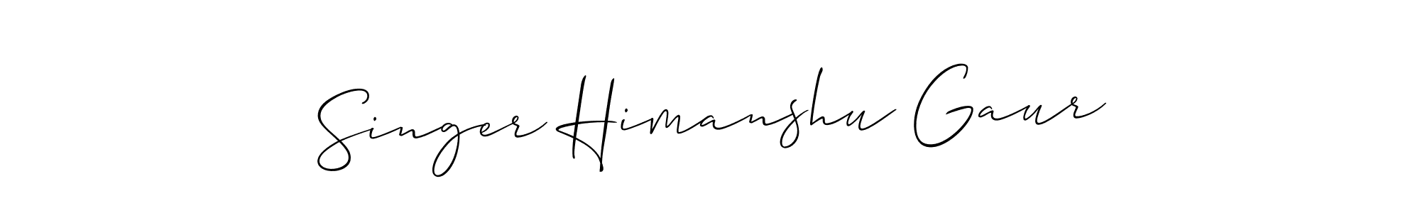 Check out images of Autograph of Singer Himanshu Gaur name. Actor Singer Himanshu Gaur Signature Style. Allison_Script is a professional sign style online. Singer Himanshu Gaur signature style 2 images and pictures png