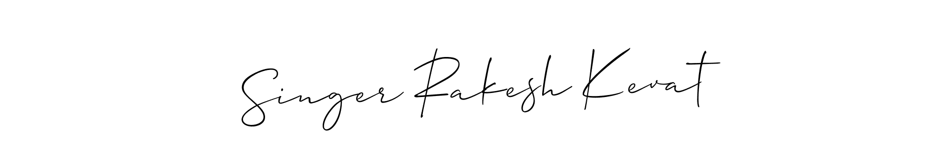 Check out images of Autograph of Singer Rakesh Kevat name. Actor Singer Rakesh Kevat Signature Style. Allison_Script is a professional sign style online. Singer Rakesh Kevat signature style 2 images and pictures png