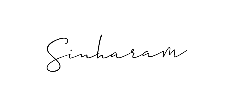 Here are the top 10 professional signature styles for the name Sinharam. These are the best autograph styles you can use for your name. Sinharam signature style 2 images and pictures png