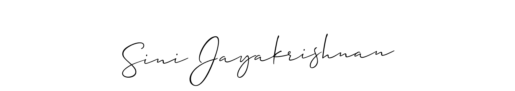 You can use this online signature creator to create a handwritten signature for the name Sini Jayakrishnan. This is the best online autograph maker. Sini Jayakrishnan signature style 2 images and pictures png