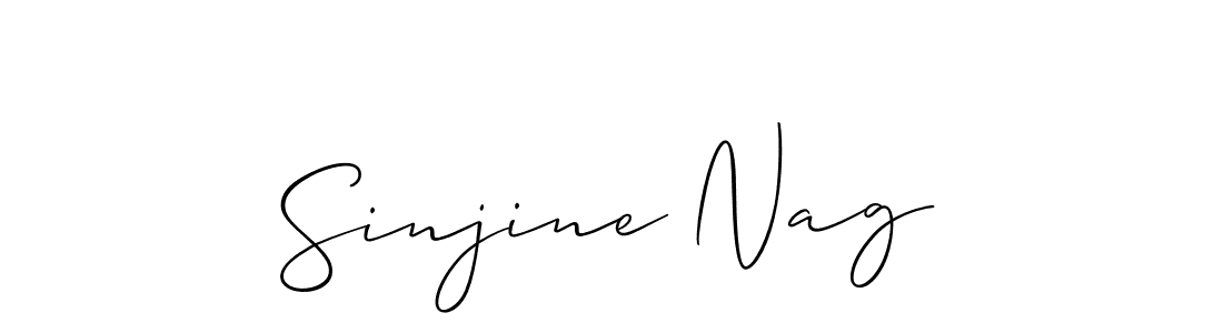 See photos of Sinjine Nag official signature by Spectra . Check more albums & portfolios. Read reviews & check more about Allison_Script font. Sinjine Nag signature style 2 images and pictures png