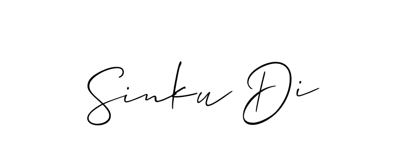 You can use this online signature creator to create a handwritten signature for the name Sinku Di. This is the best online autograph maker. Sinku Di signature style 2 images and pictures png