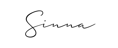 See photos of Sinna official signature. Check more albums & portfolios. Read reviews & check more about Allison_Script font. Sinna signature style 2 images and pictures png