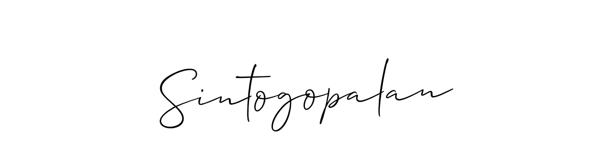 This is the best signature style for the Sintogopalan name. Also you like these signature font (Allison_Script). Mix name signature. Sintogopalan signature style 2 images and pictures png