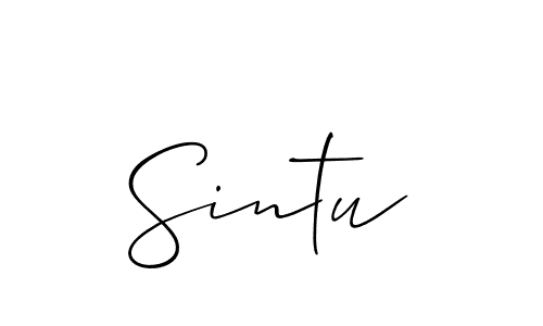 You can use this online signature creator to create a handwritten signature for the name Sintu. This is the best online autograph maker. Sintu signature style 2 images and pictures png