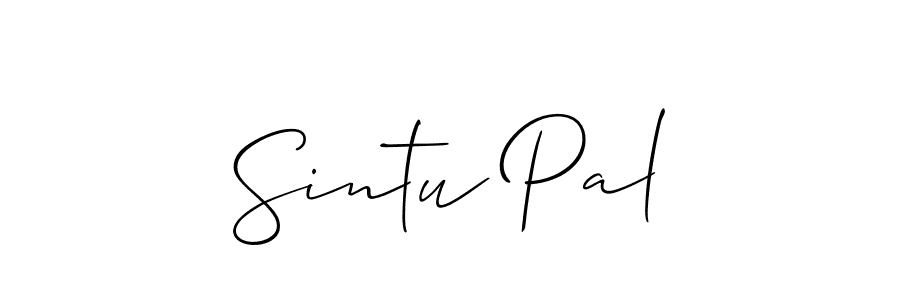 You can use this online signature creator to create a handwritten signature for the name Sintu Pal. This is the best online autograph maker. Sintu Pal signature style 2 images and pictures png