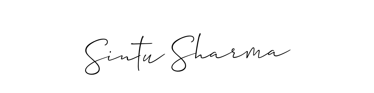 See photos of Sintu Sharma official signature by Spectra . Check more albums & portfolios. Read reviews & check more about Allison_Script font. Sintu Sharma signature style 2 images and pictures png