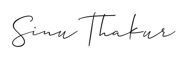 Download transparent PNG signature for name Sinu Thakur styled with Allison_Script font. Ready to paste directly into PDF and Word agreements. Sinu Thakur signature style 2 images and pictures png
