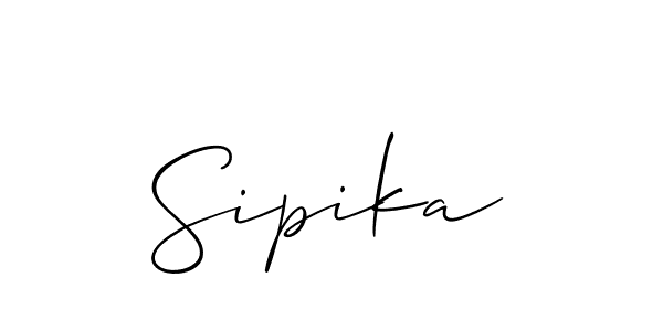 You can use this online signature creator to create a handwritten signature for the name Sipika. This is the best online autograph maker. Sipika signature style 2 images and pictures png