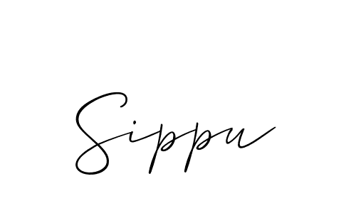 Similarly Allison_Script is the best handwritten signature design. Signature creator online .You can use it as an online autograph creator for name Sippu. Sippu signature style 2 images and pictures png