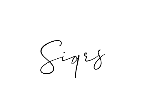 Similarly Allison_Script is the best handwritten signature design. Signature creator online .You can use it as an online autograph creator for name Siqrs. Siqrs signature style 2 images and pictures png