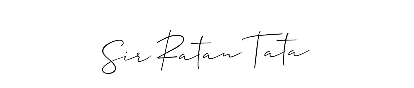 Once you've used our free online signature maker to create your best signature Allison_Script style, it's time to enjoy all of the benefits that Sir Ratan Tata name signing documents. Sir Ratan Tata signature style 2 images and pictures png