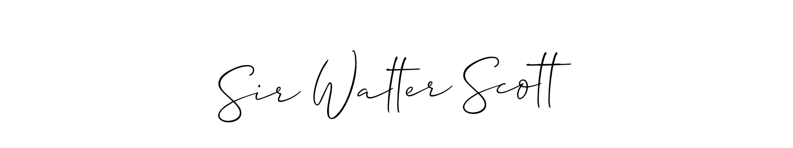 How to Draw Sir Walter Scott signature style? Allison_Script is a latest design signature styles for name Sir Walter Scott. Sir Walter Scott signature style 2 images and pictures png