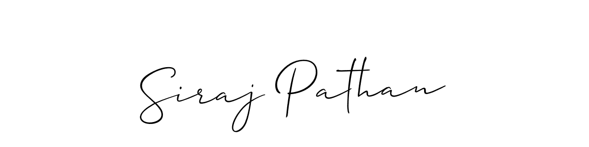 This is the best signature style for the Siraj Pathan name. Also you like these signature font (Allison_Script). Mix name signature. Siraj Pathan signature style 2 images and pictures png