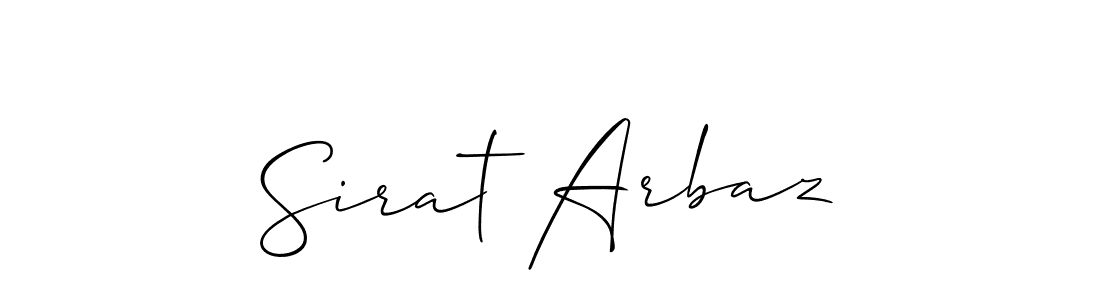 See photos of Sirat Arbaz official signature by Spectra . Check more albums & portfolios. Read reviews & check more about Allison_Script font. Sirat Arbaz signature style 2 images and pictures png