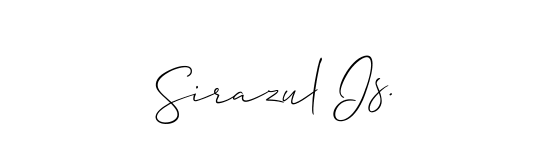 Similarly Allison_Script is the best handwritten signature design. Signature creator online .You can use it as an online autograph creator for name Sirazul Is.. Sirazul Is. signature style 2 images and pictures png