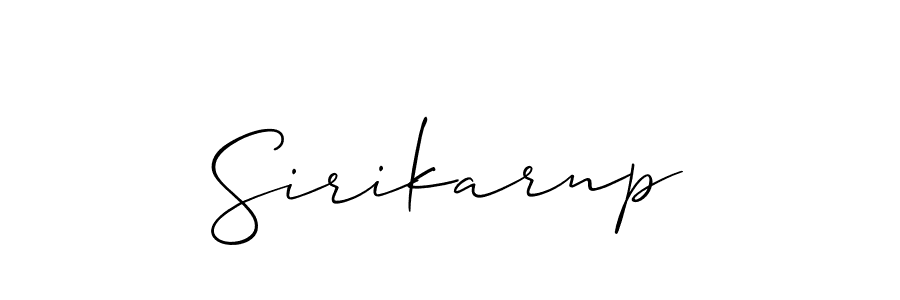 Also You can easily find your signature by using the search form. We will create Sirikarnp name handwritten signature images for you free of cost using Allison_Script sign style. Sirikarnp signature style 2 images and pictures png