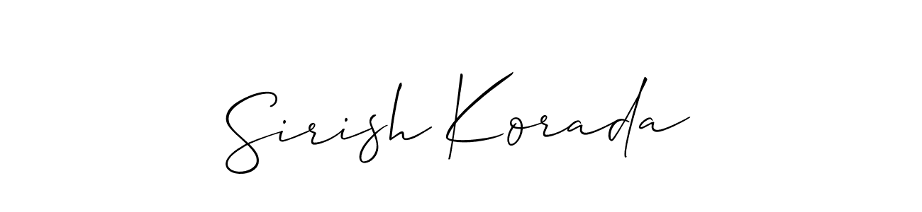 See photos of Sirish Korada official signature by Spectra . Check more albums & portfolios. Read reviews & check more about Allison_Script font. Sirish Korada signature style 2 images and pictures png