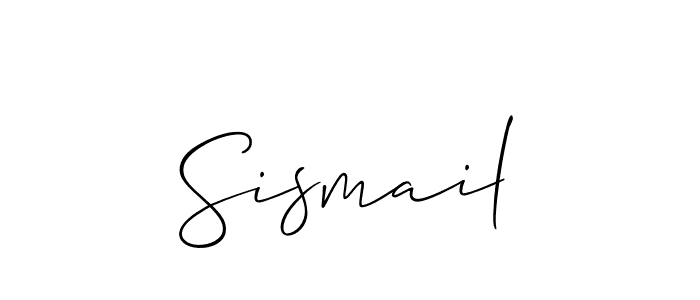 Once you've used our free online signature maker to create your best signature Allison_Script style, it's time to enjoy all of the benefits that Sismail name signing documents. Sismail signature style 2 images and pictures png