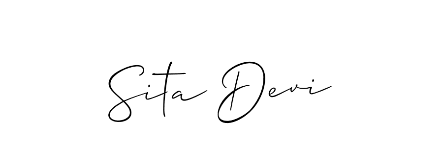 Make a beautiful signature design for name Sita Devi. Use this online signature maker to create a handwritten signature for free. Sita Devi signature style 2 images and pictures png